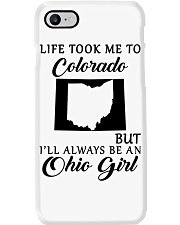 OHIO GIRL LIFE TOOK ME TO COLORADO Phone Case tile
