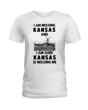 Kansas Is Missing Me Ladies T-Shirt tile