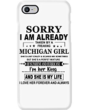 Taken By A Freaking - Michigan Girl Phone Case tile