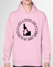 MAINE GIRL LIVING IN IDAHO Hooded Sweatshirt garment-hooded-sweatshirt-front-04