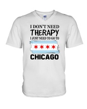 Therapy - Go To Chicago V-Neck T-Shirt tile