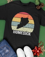 Vintage Homesick Staten Island Classic T-Shirt apparel-classic-tshirt-lifestyle-back-69
