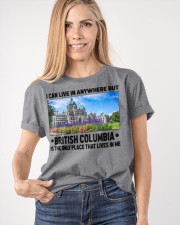 British Columbia Only Place Lives In Me Classic T-Shirt apparel-classic-tshirt-lifestyle-front-100
