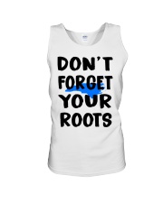 North Carolina Map Don't Forget Your Roots Unisex Tank tile
