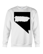MAP PUERTO RICO IN NEVADA Crewneck Sweatshirt tile