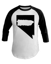 MAP PUERTO RICO IN NEVADA Baseball Tee tile