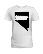 MAP PUERTO RICO IN NEVADA Ladies T-Shirt tile