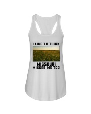 Missouri Misses Me Too Ladies Flowy Tank tile