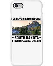 South Dakota Only Place Lives In Me Phone Case tile