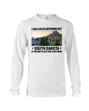 South Dakota Only Place Lives In Me Long Sleeve Tee tile