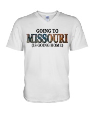 Going To Missouri Landscape V-Neck T-Shirt tile