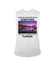 Should Be In Florida Sleeveless Tee tile
