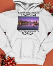 Should Be In Florida Hooded Sweatshirt apparel-hooded-sweatshirt-lifestyle-front-65