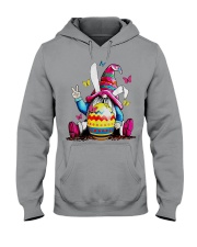 Easter Bunny Spring Gnome Easter Egg Hooded Sweatshirt tile