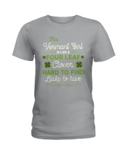 Lucky To Have - This Vermont Girl Ladies T-Shirt tile