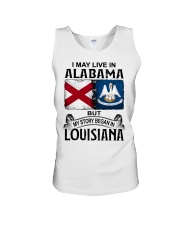 Began In Louisiana - May Live In Alabama Unisex Tank tile