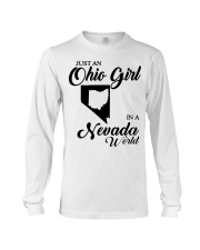 OHIO GIRL IN NEVADA Long Sleeve Tee tile