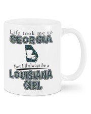 Louisiana Girl Life Took Me To Georgia Mugs tile
