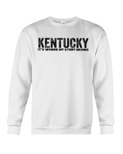 Kentucky - My Story Begins Crewneck Sweatshirt tile