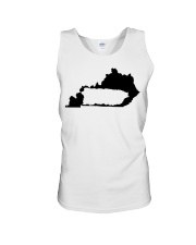 MAP PUERTO RICO IN KENTUCKY Unisex Tank tile