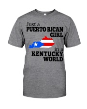 PUERTO RICAN GIRL IN KENTUCKY Classic T-Shirt front