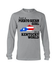 PUERTO RICAN GIRL IN KENTUCKY Long Sleeve Tee tile