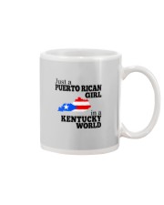 PUERTO RICAN GIRL IN KENTUCKY Mug tile