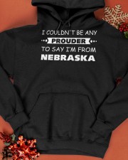 Prouder To Say I'm From Nebraska Hooded Sweatshirt apparel-hooded-sweatshirt-lifestyle-front-65