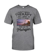 Pack My Bags - Go To Michigan Classic T-Shirt front