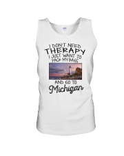 Pack My Bags - Go To Michigan Unisex Tank tile