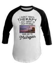 Pack My Bags - Go To Michigan Baseball Tee tile