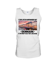 Denmark Only Place Lives In Me Unisex Tank tile