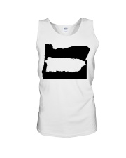 MAP PUERTO RICO IN OREGON Unisex Tank tile