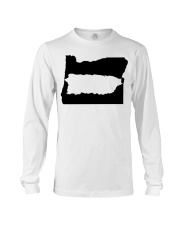 MAP PUERTO RICO IN OREGON Long Sleeve Tee tile