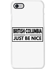 British Columbia Just Be Nice Phone Case tile