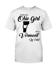 OHIO GIRL IN VERMONT Classic T-Shirt tile