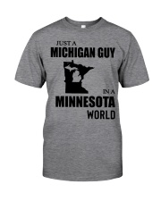 MICHIGAN GUY IN MINNESOTA Classic T-Shirt front
