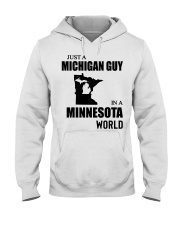 MICHIGAN GUY IN MINNESOTA Hooded Sweatshirt tile