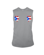 Puerto Rico Flag - Four Leaf Clover Sleeveless Tee tile