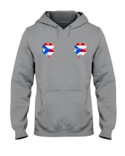 Puerto Rico Flag - Four Leaf Clover Hooded Sweatshirt tile