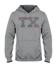 Texas cities Hooded Sweatshirt tile