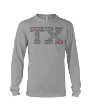 Texas cities Long Sleeve Tee tile