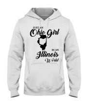 OHIO GIRL IN ILLINOIS Hooded Sweatshirt tile