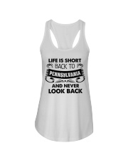 Back To Pennsylvania Ladies Flowy Tank tile