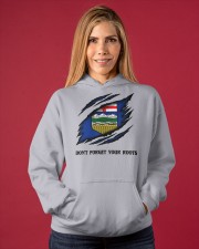 Don't Forget Your Roots - Alberta Hooded Sweatshirt apparel-hooded-sweatshirt-lifestyle-front-86