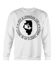CANADIAN GIRL LIVING IN ILLINOIS Crewneck Sweatshirt tile