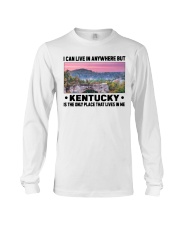 Kentucky Only Place Lives In Me Long Sleeve Tee tile