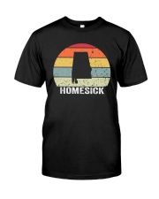 Vintage Homesick Alabama Classic T-Shirt front