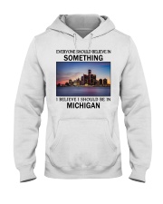 Should Be In Michigan Hooded Sweatshirt front