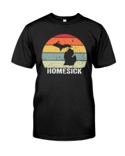 Vintage Homesick Michigan Classic T-Shirt tile